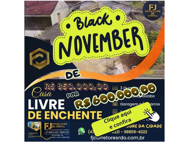 #107 - Casa para Venda em Rio do Oeste - SC