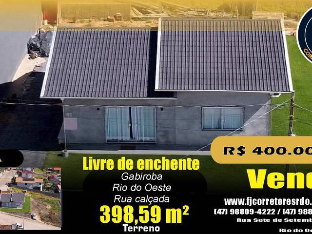 #112 - Casa para Venda em Rio do Oeste - SC